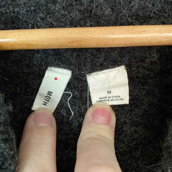 Anthropologie Moth Cowl Neck Wool Sweater - Picture 3 of 6